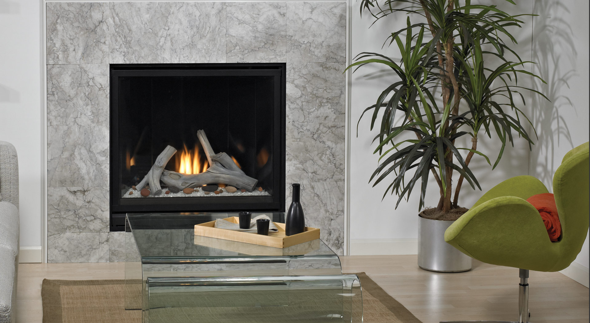 EMPIRE WG604LT Wind Linear Deflector Glass – US Fireplace Store